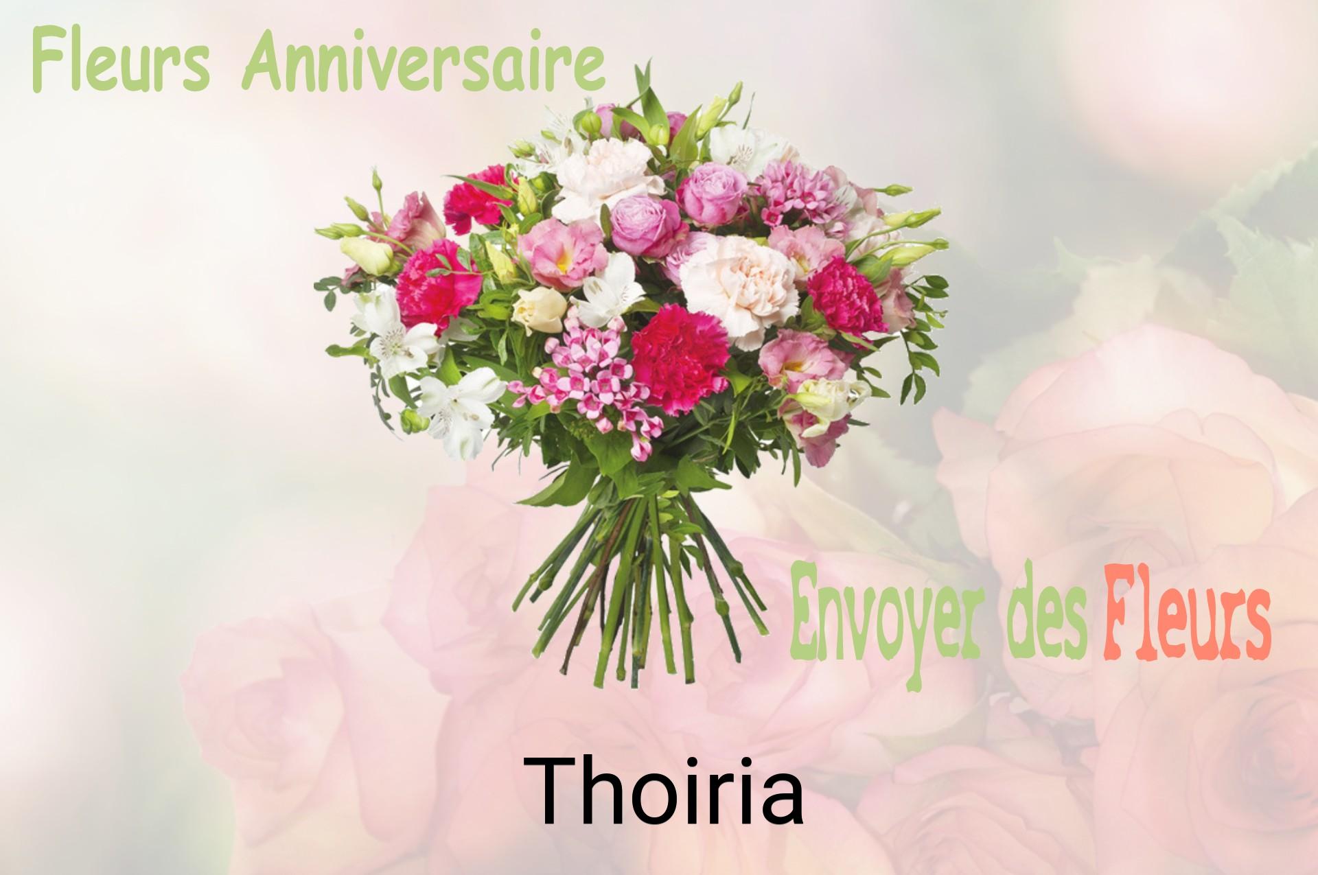 Bouquet de fleurs d’anniversaire livré à Thoiria