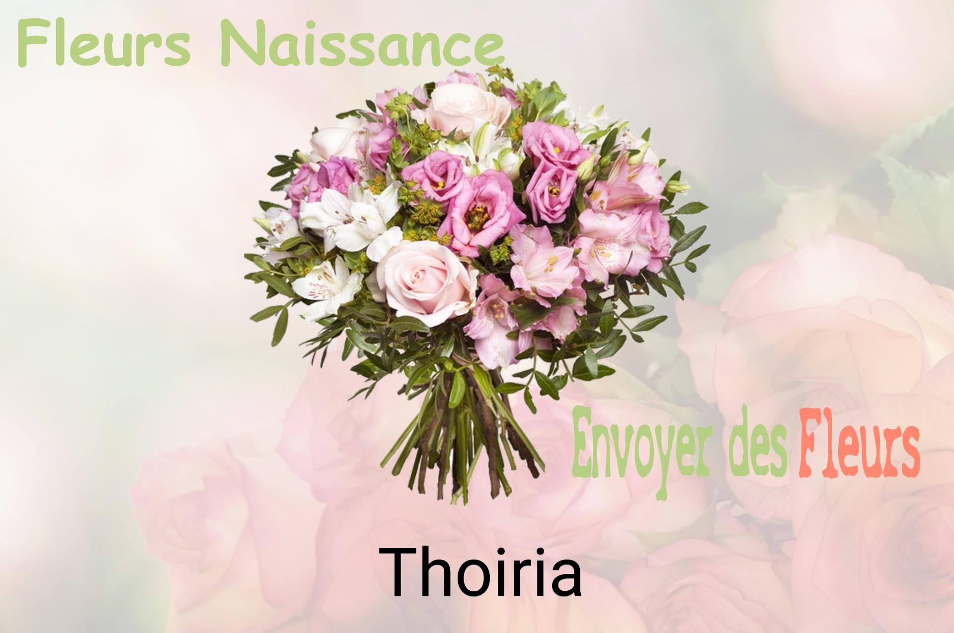 Bouquet de fleurs de naissance livré à Thoiria